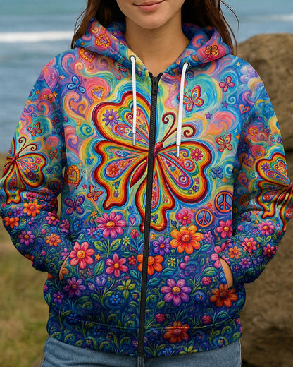 JUST BREATHE BUTTERFLY ALL OVER PRINT - TLTW1205262