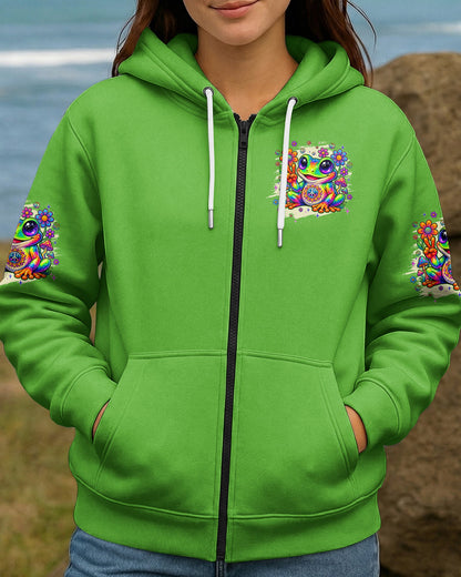 JUST BREATHE FROG ALL OVER PRINT - TYQY1605262