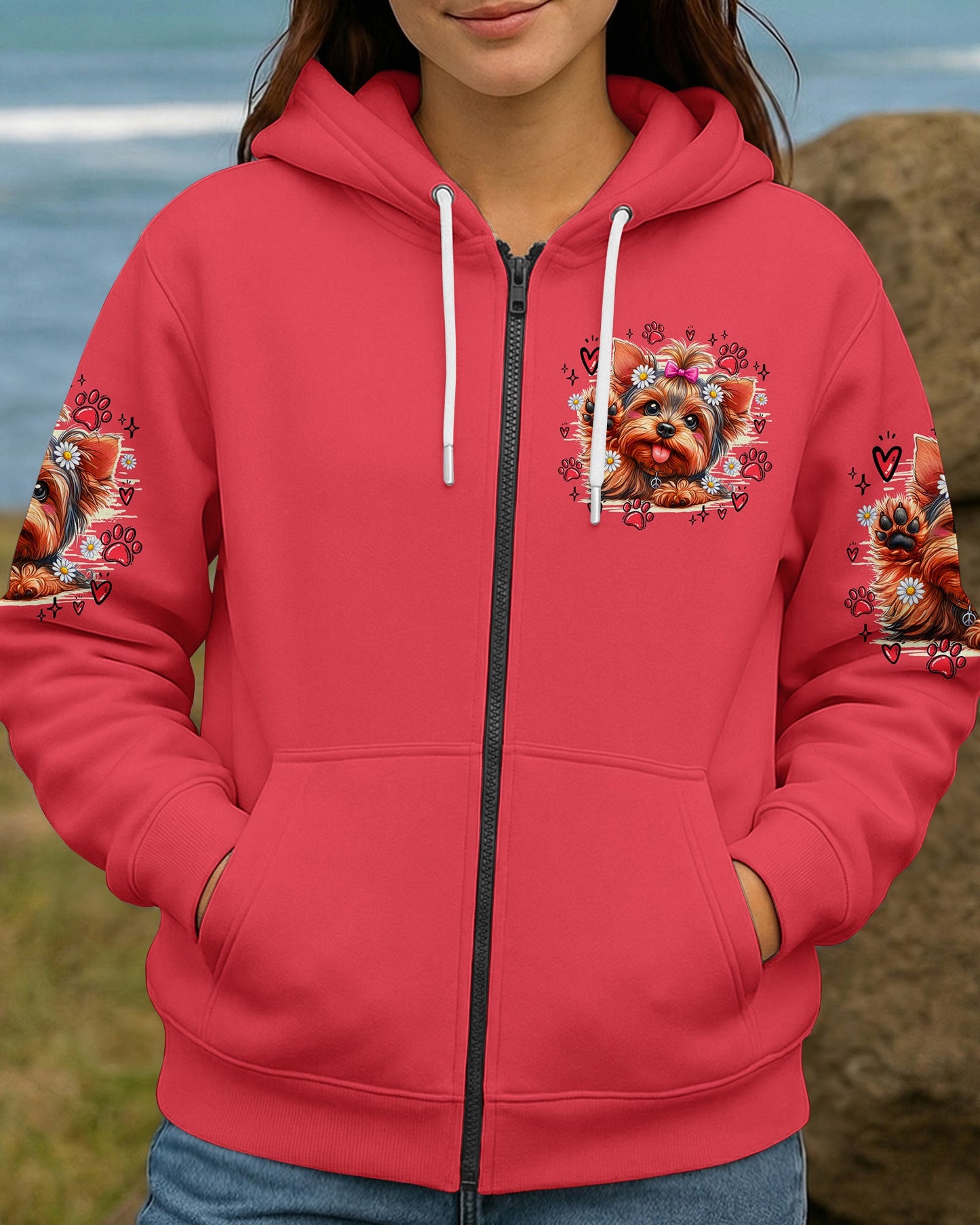 MY MOM SAID I'M A BABY YORKSHIRE TERRIER DOG ALL OVER PRINT - TY2205262