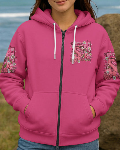 PRETTY IN PINK FLAMINGO ALL OVER PRINT - TYQY2206263