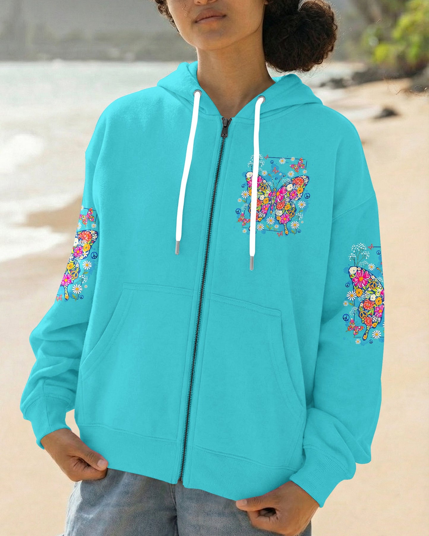 BREATHE IT ALL IN BUTTERFLY ALL OVER PRINT - TYQY1906261