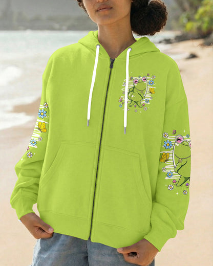WHY BE MOODY FROG ALL OVER PRINT - TLNT1206263