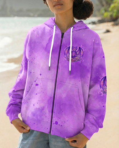 ASSUMING I'M JUST AN OLD LADY DRAGON ALL OVER PRINT   - TLHG0804262