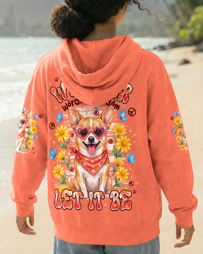 WHISPER WORDS OF WISDOM LET IT BE CHIHUAHUA DOG ALL OVER PRINT - TYPQ2404261