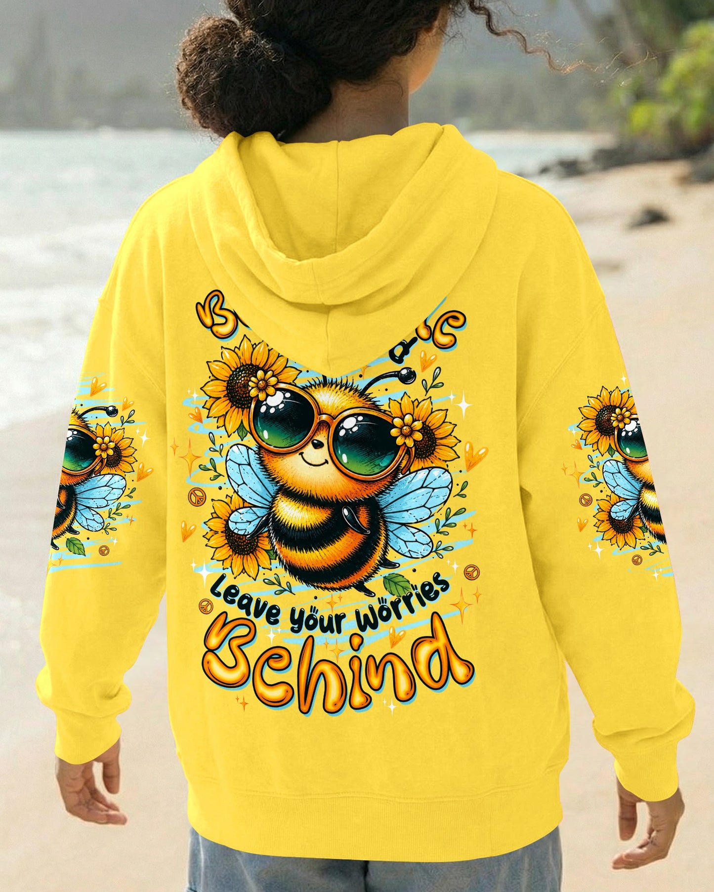 BEE HUMBLE BEE KIND BEE ALL OVER PRINT - TLTW0707264