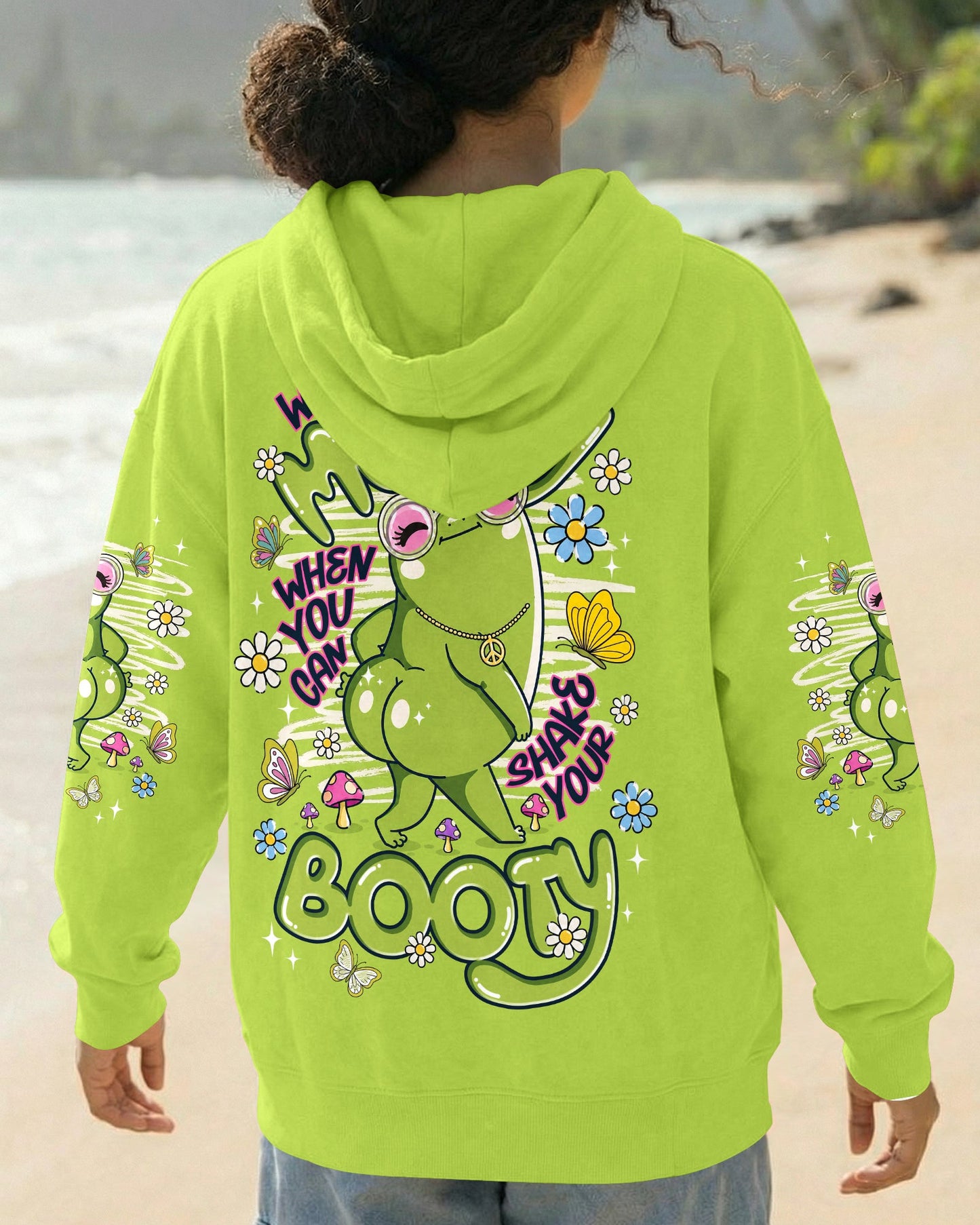 WHY BE MOODY FROG ALL OVER PRINT - TLNT1206263