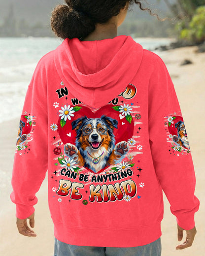 BE KIND AUSTRALIAN SHEPHERD DOG ALL OVER PRINT - TYLN0206262