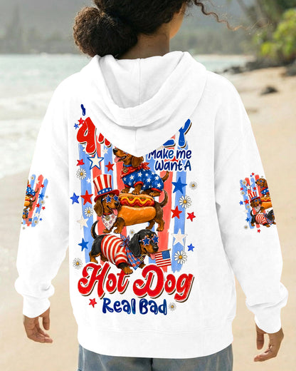 YOU LOOK LIKE THE 4TH OF JULY DACHSHUND DOG ALL OVER PRINT - TYQY0306262