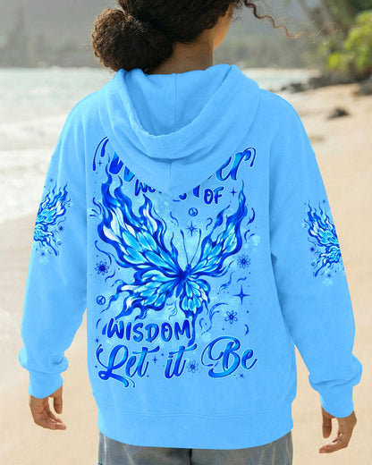 WHISPER WORDS OF WISDOM LET IT BE BUTTERFLY ALL OVER PRINT - TYLN0907263