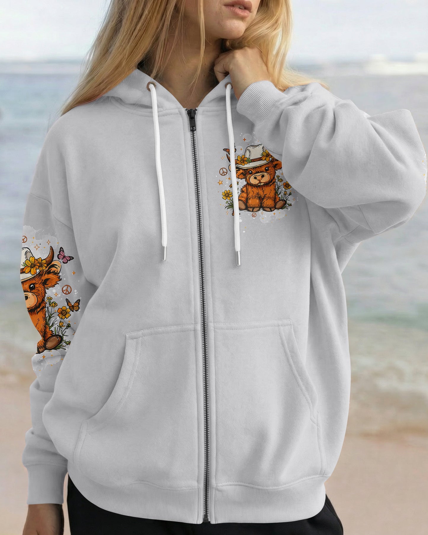 SUCK IT UP BUTTERCUP HIGHLAND COW ALL OVER PRINT  - TLTW1006262