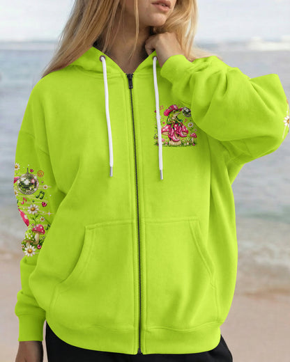 LET'S GO GIRLS FROG ALL OVER PRINT  - TLNO2705262