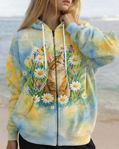 WHISPER WORDS OF WISDOM LET IT BE CAT ALL OVER PRINT   - TLHG2404261