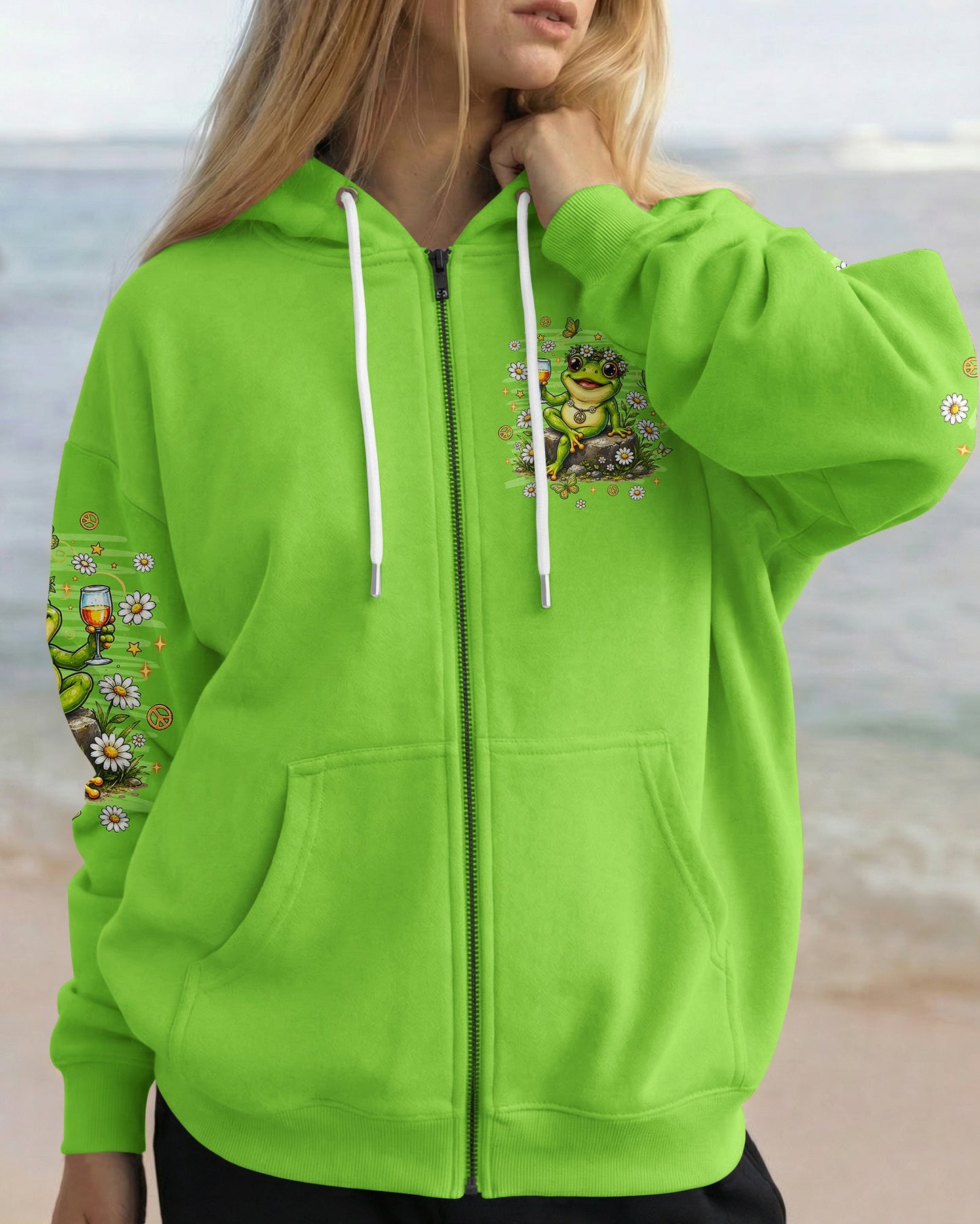 I'M JUST FANCY FROG ALL OVER PRINT - TLNT3006263