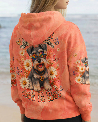 WHISPER WORDS OF WISDOM LET IT BE SCHNAUZER DOG ALL OVER PRINT - TLHN1305262
