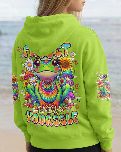 DON'T FROGET TO LOVE YOURSELF ALL OVER PRINT - TYPQ0907262