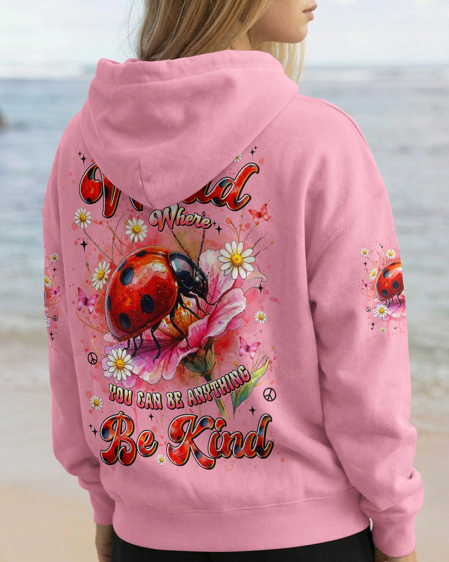 BE KIND LADYBUG ALL OVER PRINT - TYLN0605262