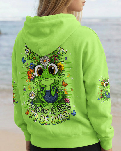 JUST BREATHE FROG ALL OVER PRINT - TLHG2206263