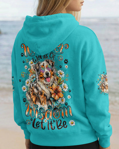 WHISPER WORDS OF WISDOM LET IT BE AUSTRALIAN SHEPHERD DOG ALL OVER PRINT - TYQY0206261