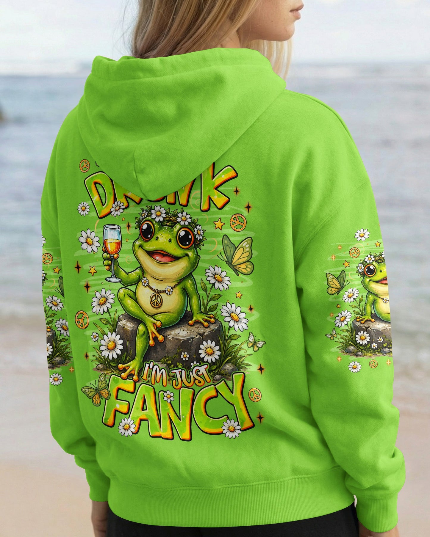 I'M JUST FANCY FROG ALL OVER PRINT - TLNT3006263