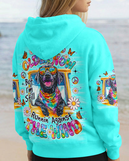 RUNNING AGAINST THE WIND LABRADOR DOG  ALL OVER PRINT - TLNO1905263