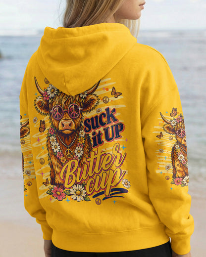 SUCK IT UP BUTTERCUP  COW ALL OVER PRINT  - TLNT0705262