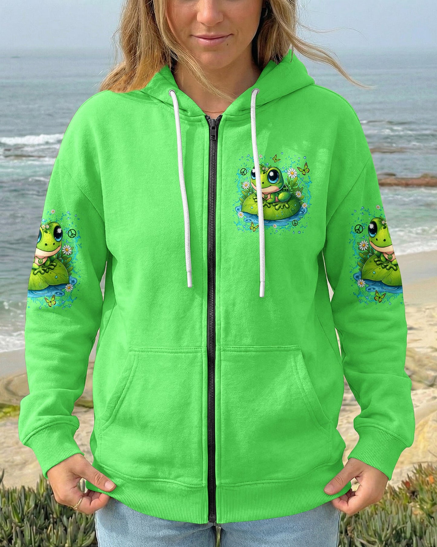 JUST BREATHE FROG ALL OVER PRINT - TYLN2705262