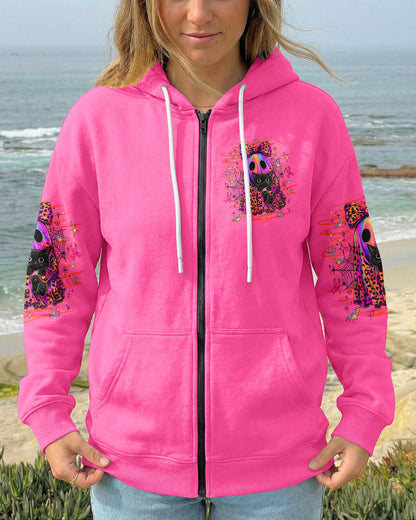 IN OCTOBER WE WEAR PINK BOO BLACK CAT BREAST CANCER AWARENESS ALL OVER PRINT  - TLTW1507265