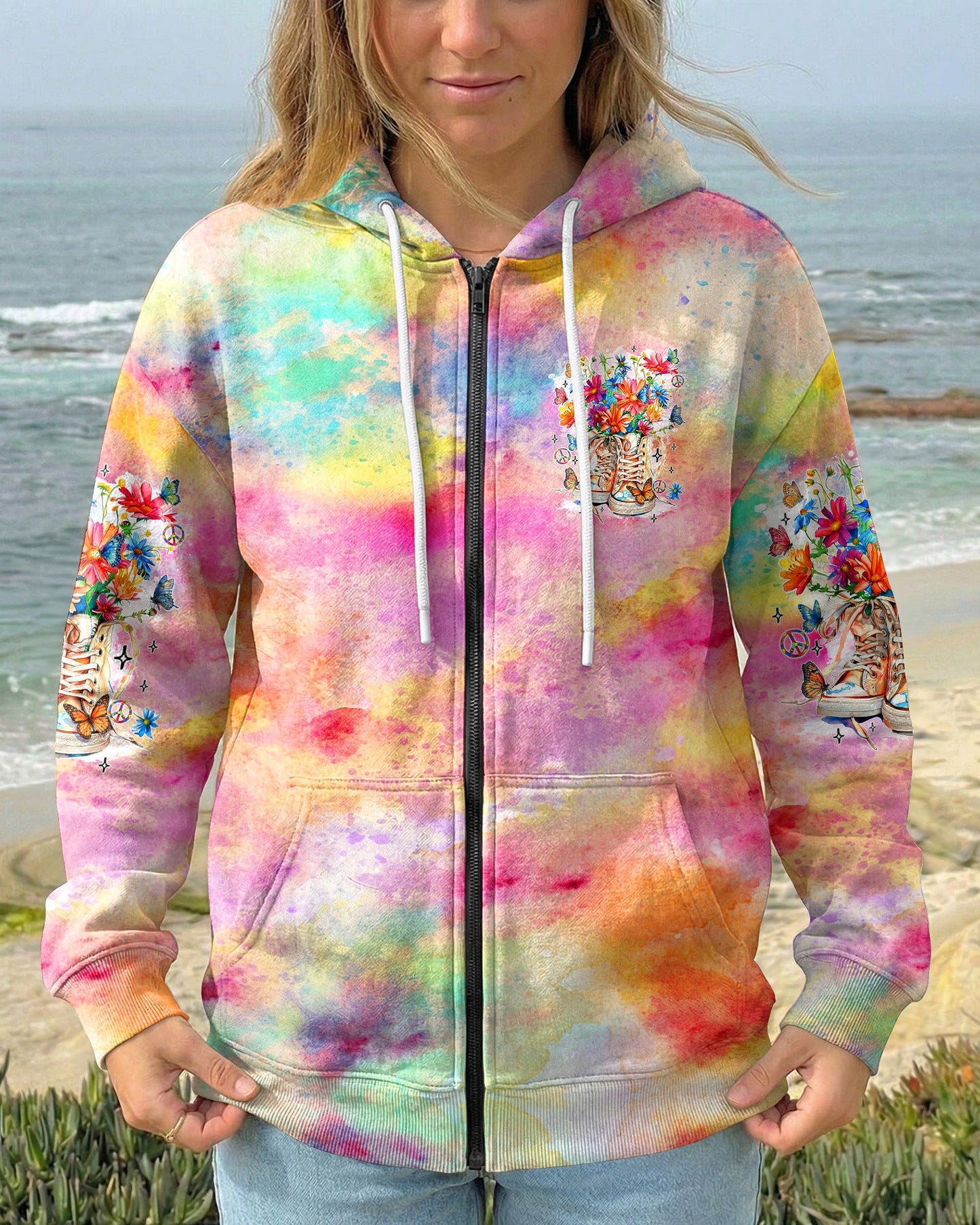 FOCUS ON THE GOOD ALL OVER PRINT - TY2104262