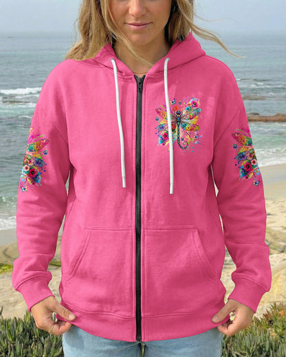WHISPER WORDS OF WISDOM LET IT BE DRAGONFLY ALL OVER PRINT - TYLN0406263