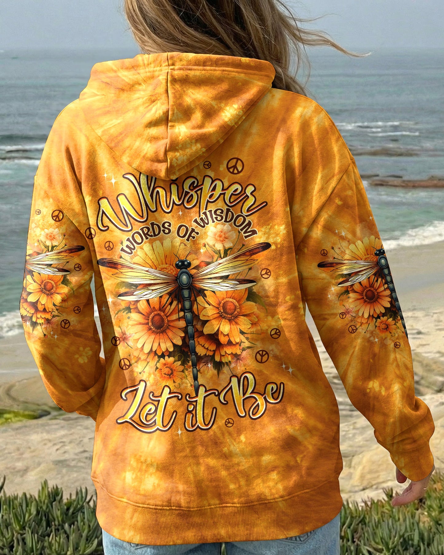 WHISPER WORDS OF WISDOM LET IT BE DRAGONFLY ALL OVER PRINT - TYPQ2204262