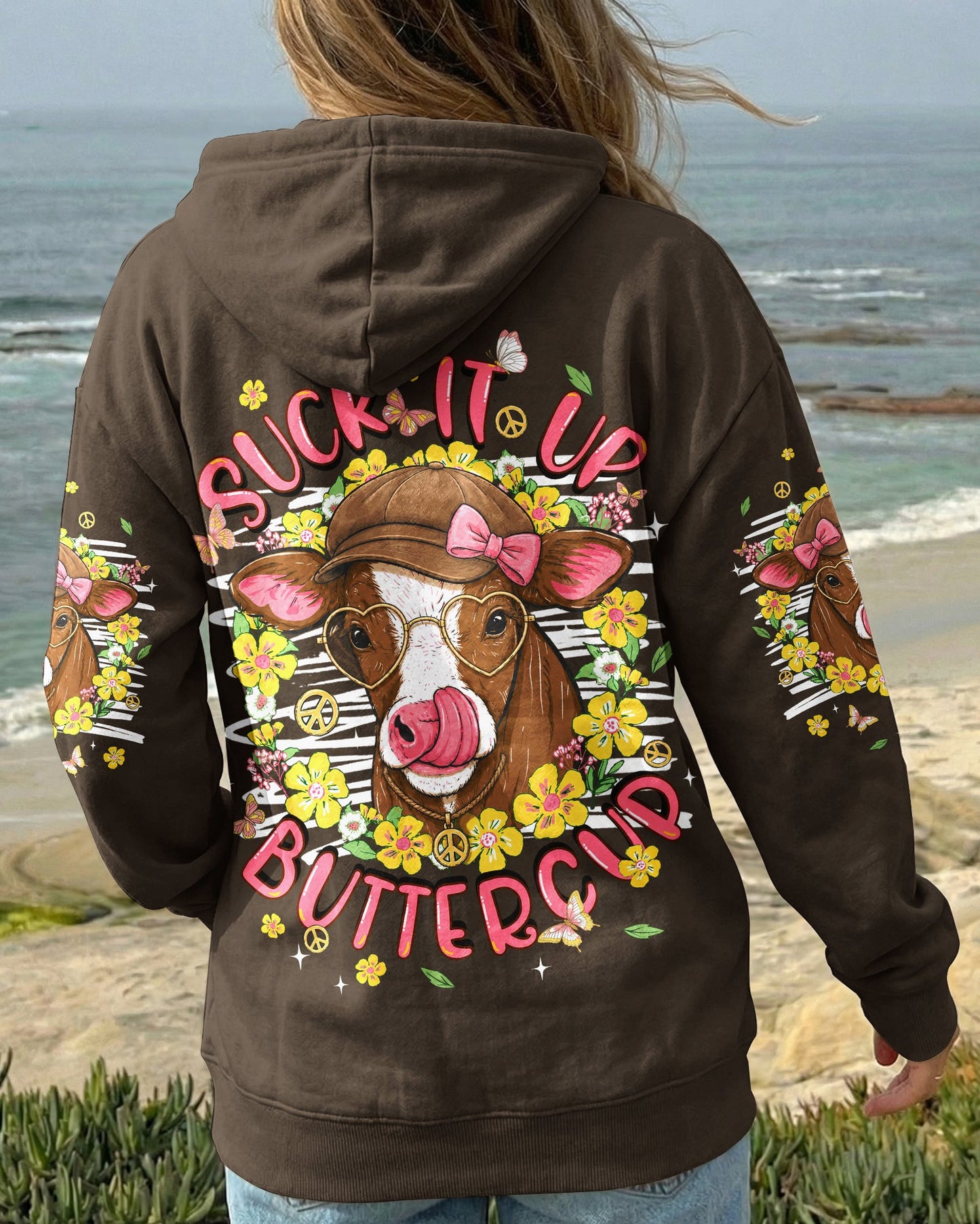 SUCK IT UP BUTTERCUP COW ALL OVER PRINT - TLNT1806264