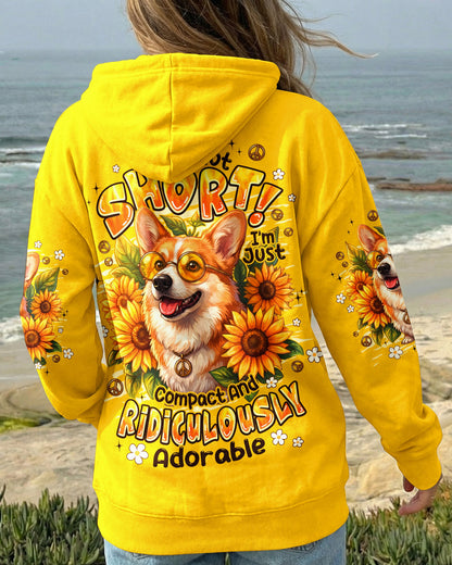 I'M NOT SHORT DOG CORGI ALL OVER PRINT - TYPQ1505261