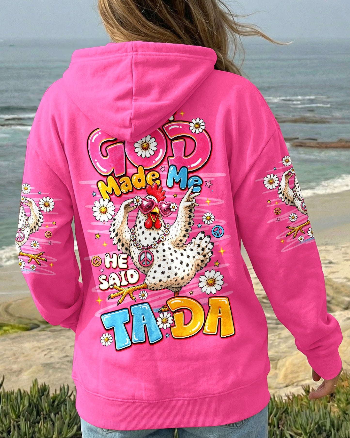 AFTER GOD MADE ME CHICKEN ALL OVER PRINT - TLNO2906261
