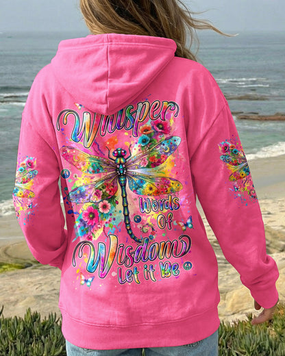 WHISPER WORDS OF WISDOM LET IT BE DRAGONFLY ALL OVER PRINT - TYLN0406263