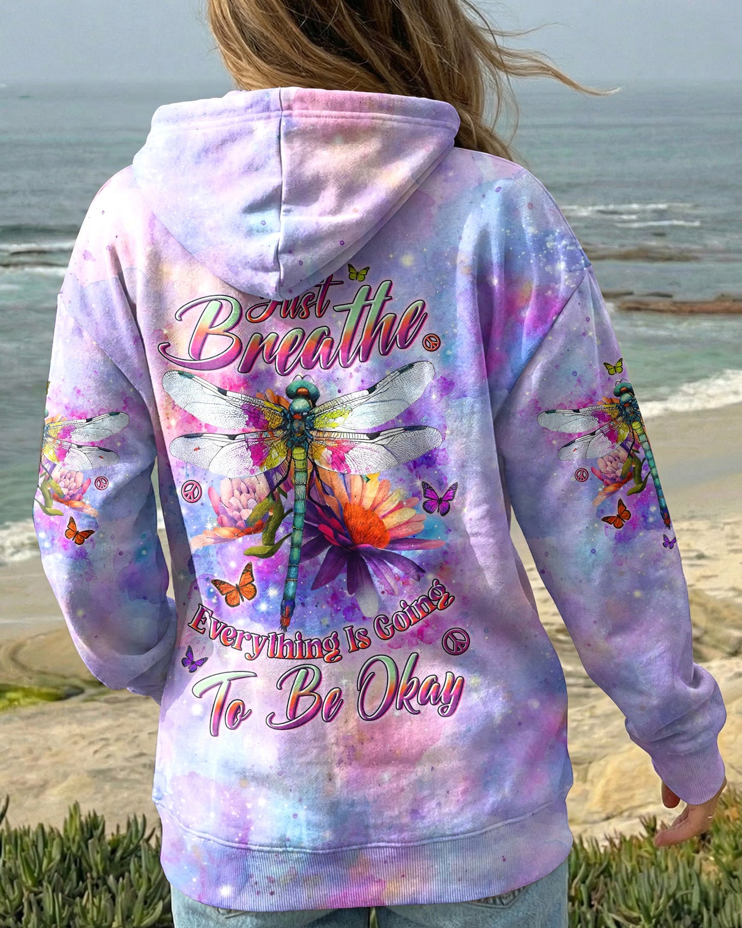 JUST BREATHE DRAGONFLY ALL OVER PRINT - TYLN0904251