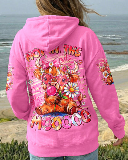 NOT IN THE MOOOOD COW ALL OVER PRINT - TYLN0807262