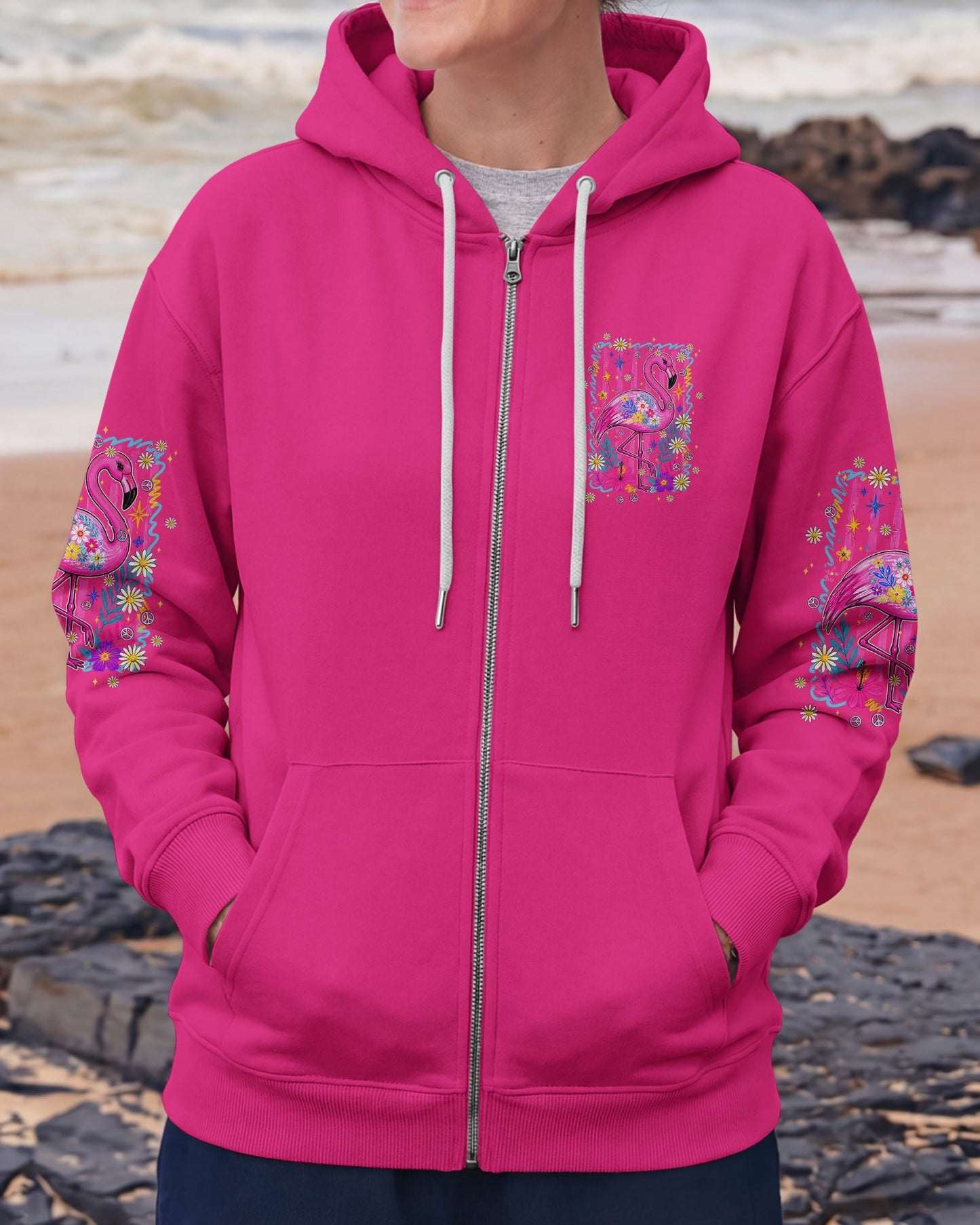 I'M FLOCKING FABULOUS FLAMINGO ALL OVER PRINT - TYPQ0107261