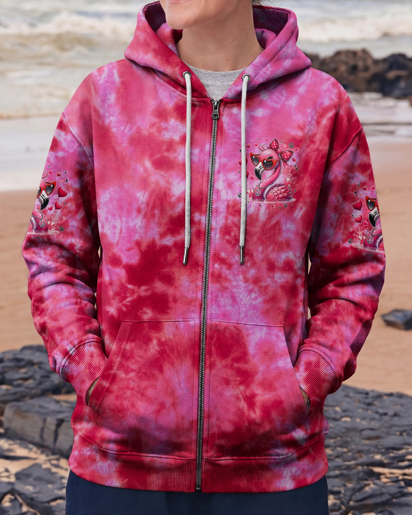 BE FLAMAZING PINK ALL OVER PRINT - TYLN0405261