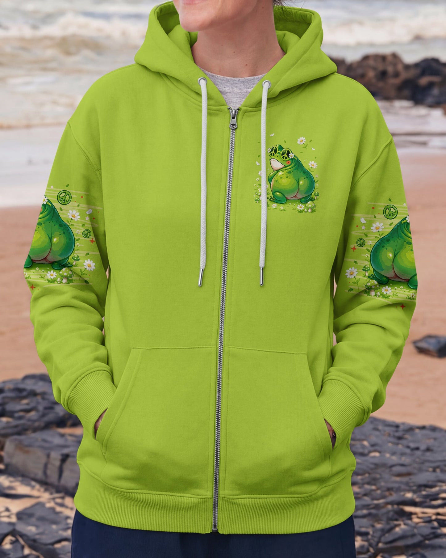 WHY BE MOODY FROG ALL OVER PRINT - TLNO2905261