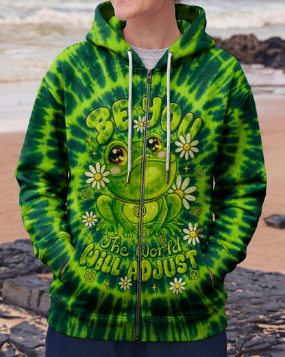BE YOU HIPPIE FROG ALL OVER PRINT - RI0107262