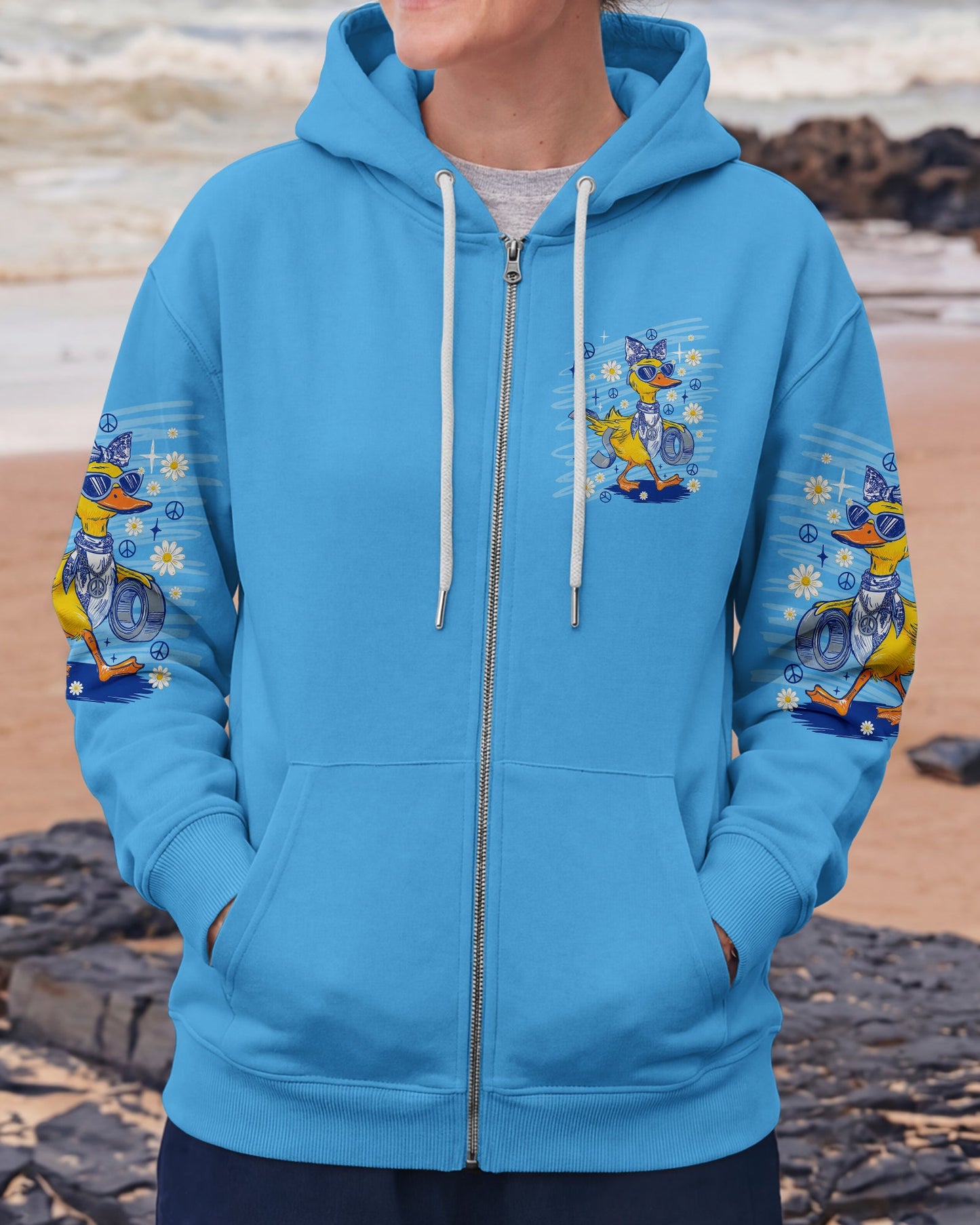 SILENCE IS GOLDEN DUCK ALL OVER PRINT - TLNT0806264