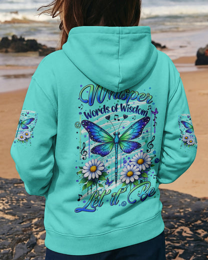 WHISPER WORDS OF WISDOM LET IT BE DRAGONFLY ALL OVER PRINT - TYLN0906263
