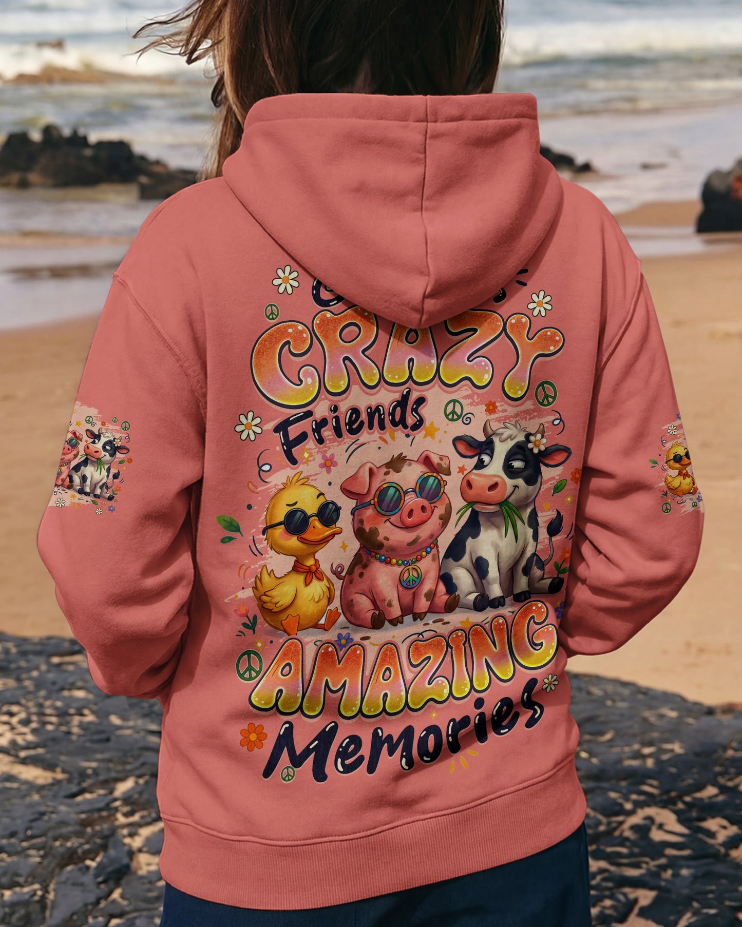 GOOD TIMES CRAZY FRIENDS AMAZING MEMORIES ALL OVER PRINT - TYQY1404262