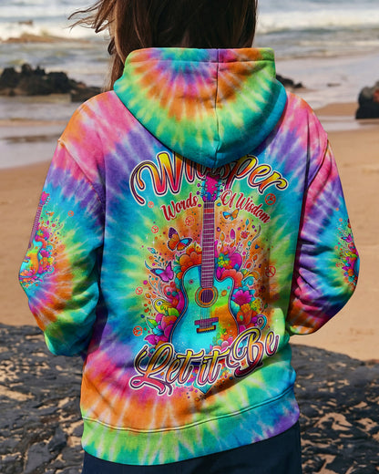 WHISPER WORDS OF WISDOM LET IT BE GUITAR COLORFUL ALL OVER PRINT - TYPQ1704262