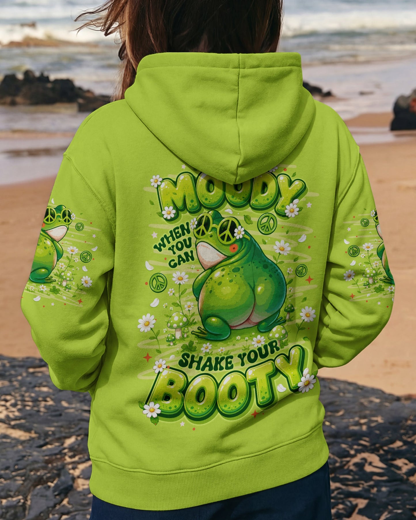 WHY BE MOODY FROG ALL OVER PRINT - TLNO2905261