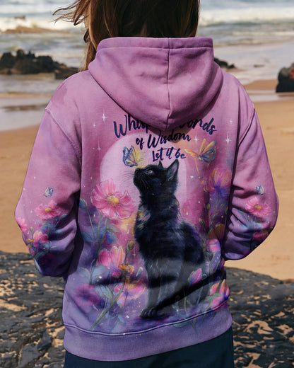 WHISPER WORDS OF WISDOM LET IT BE CAT ALL OVER PRINT  - TLHG2304262