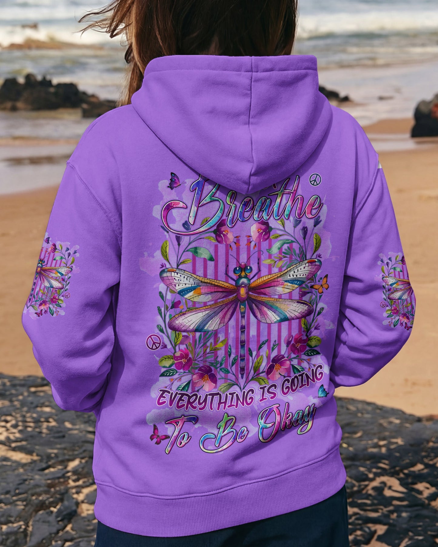 JUST BREATHE DRAGONFLY ALL OVER PRINT - TYLN1006262