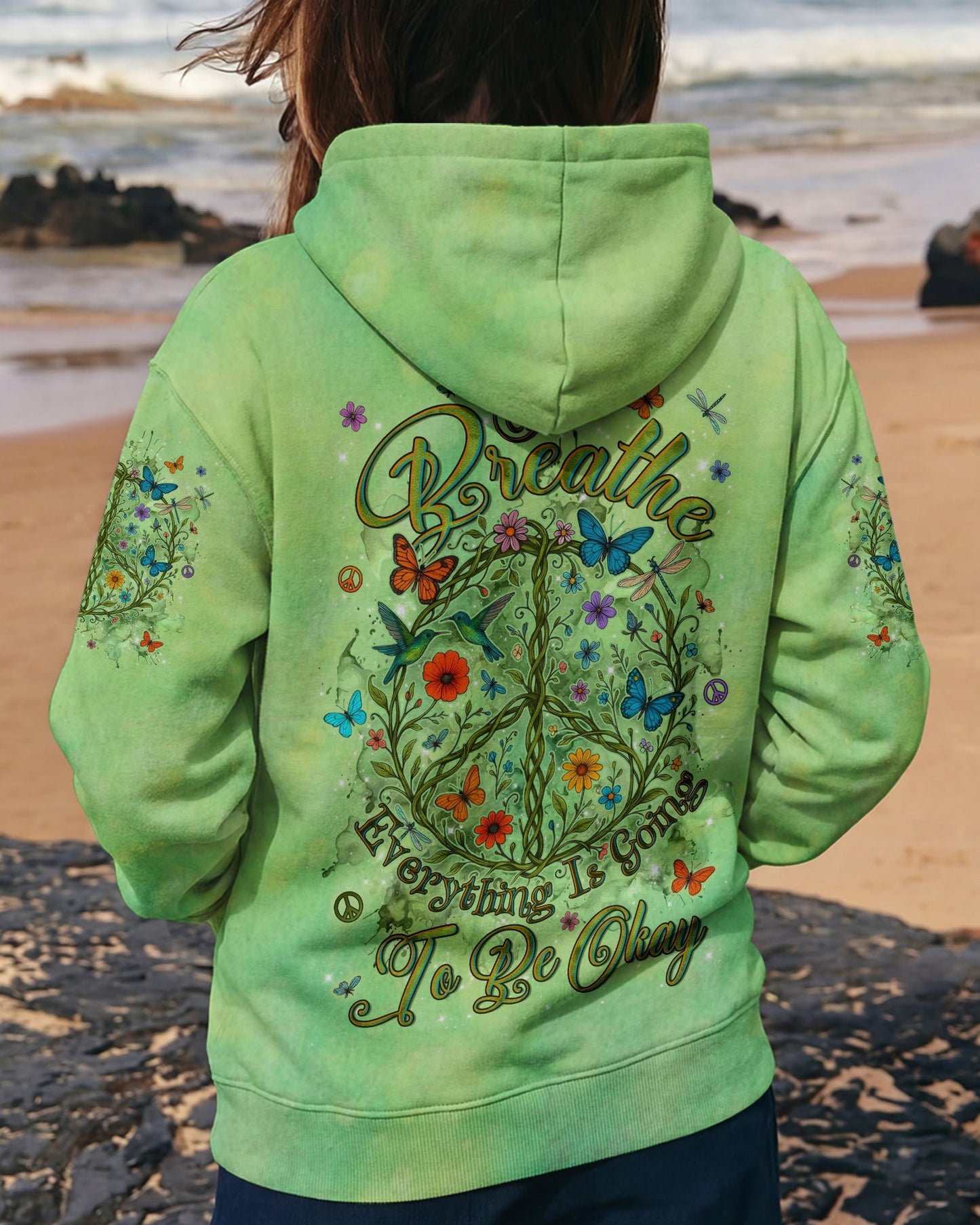 JUST BREATHE PEACE ALL OVER PRINT - TYLN1004263