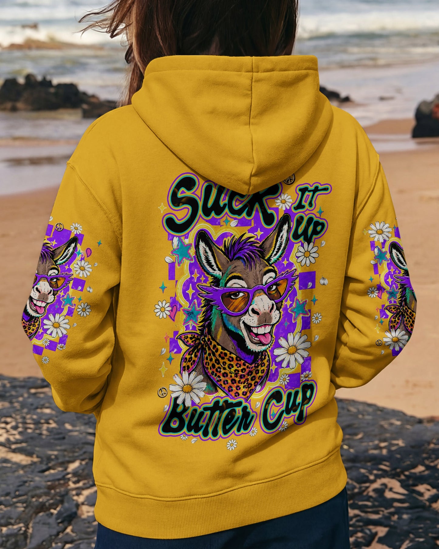 SUCK IT UP BUTTERCUP DONKEY ALL OVER PRINT  - TLHN1506262