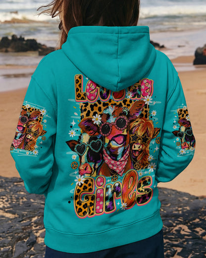 LET'S GO GIRLS COW ALL OVER PRINT - TLNO1806261